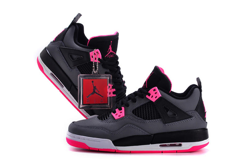 jordan retro 4 noir