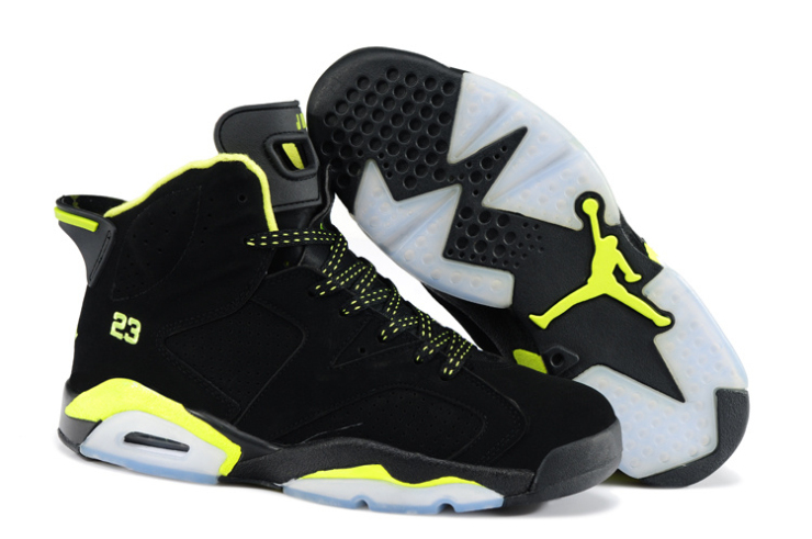 jordan noir et vert