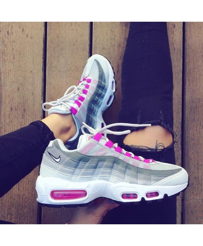air max 95 rose et noir