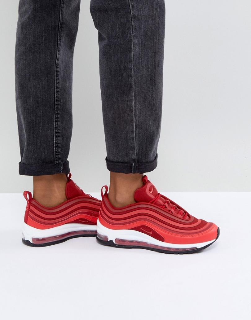 baskets rouge femme
