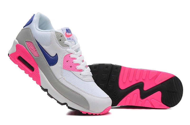 nike air max rose et blanche