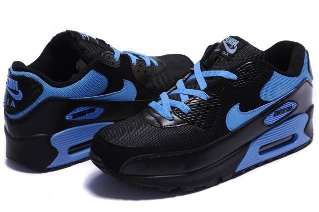 nike air max noir et bleu
